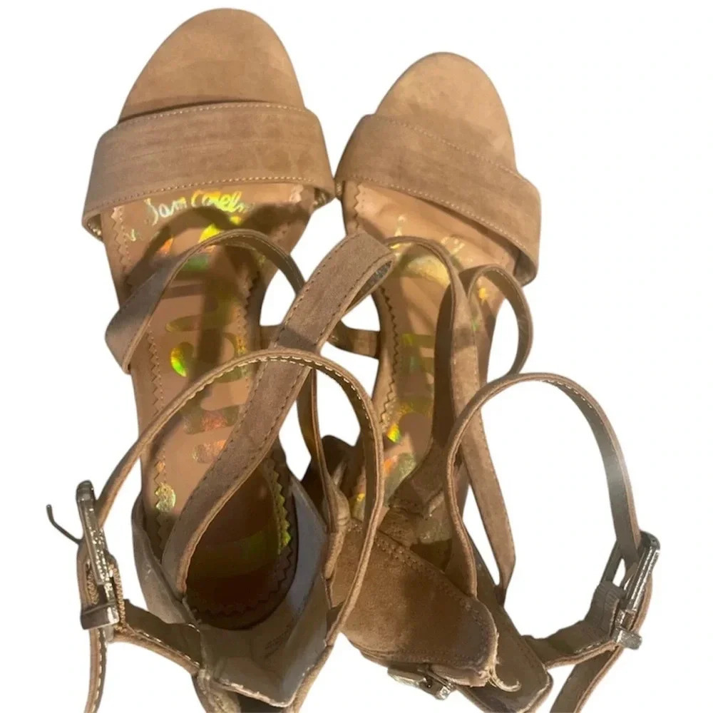Circus By Sam Edelman Nude Heels Size 8.5 - Picture 4 of 6